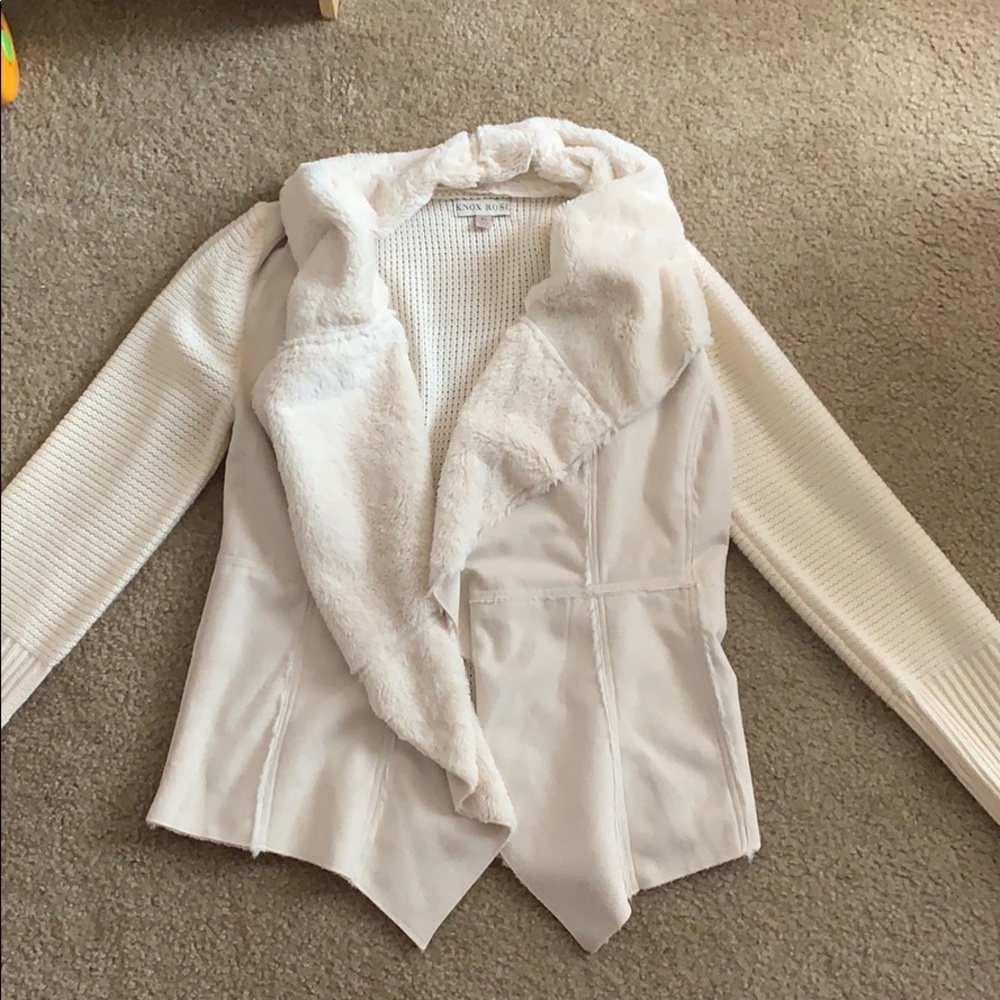 Cream sweater